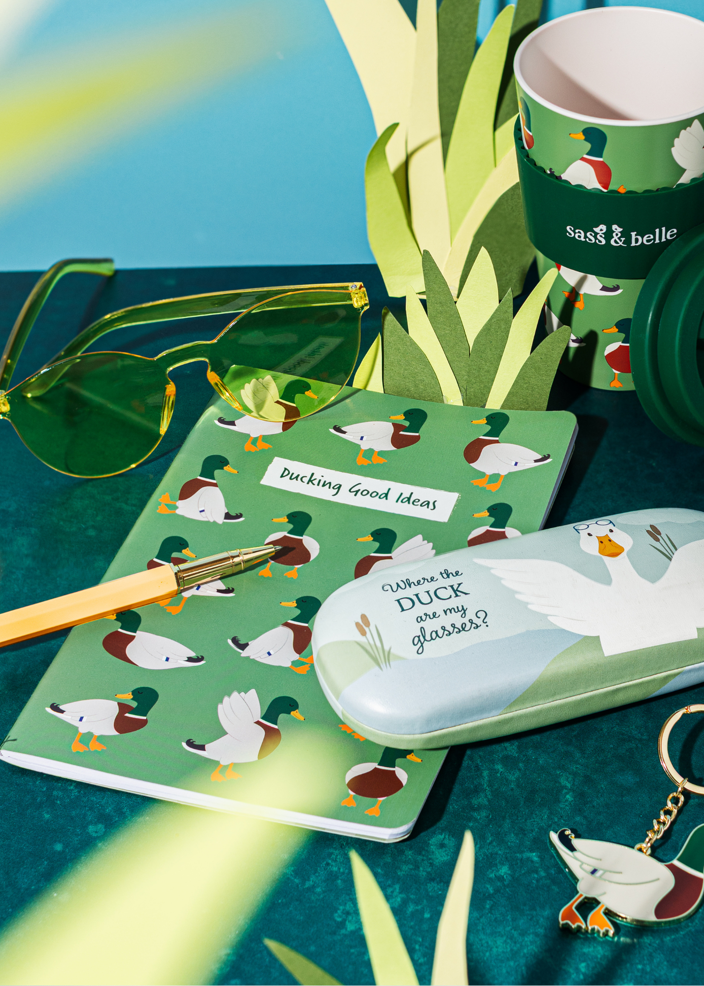 Sass & Belle - Mallard Duck A5 Notebook