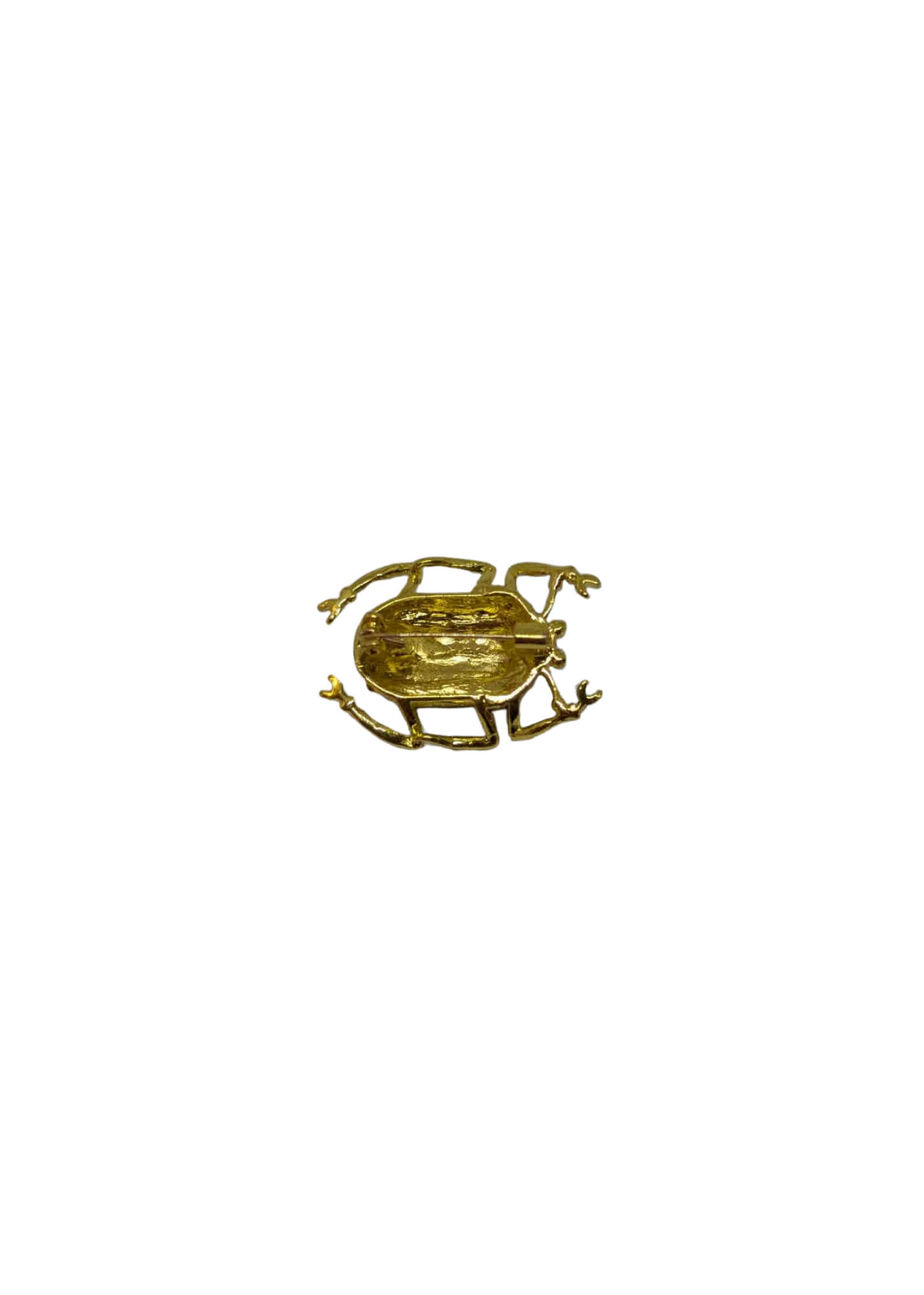 The Edit - Purple Bejeweled Beetle Brooch