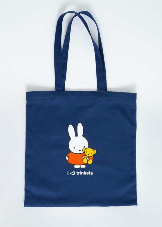 Daisy Street - Navy Blue Miffy Tote Bag