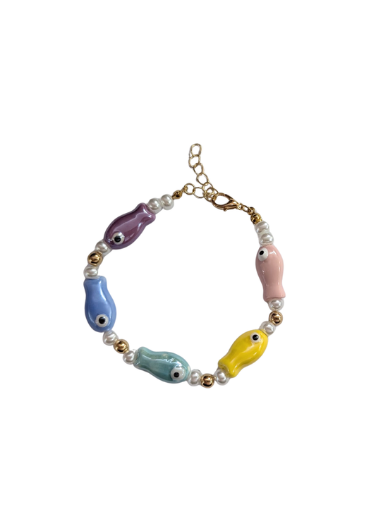 The Edit - Iridescent Fish Bracelet