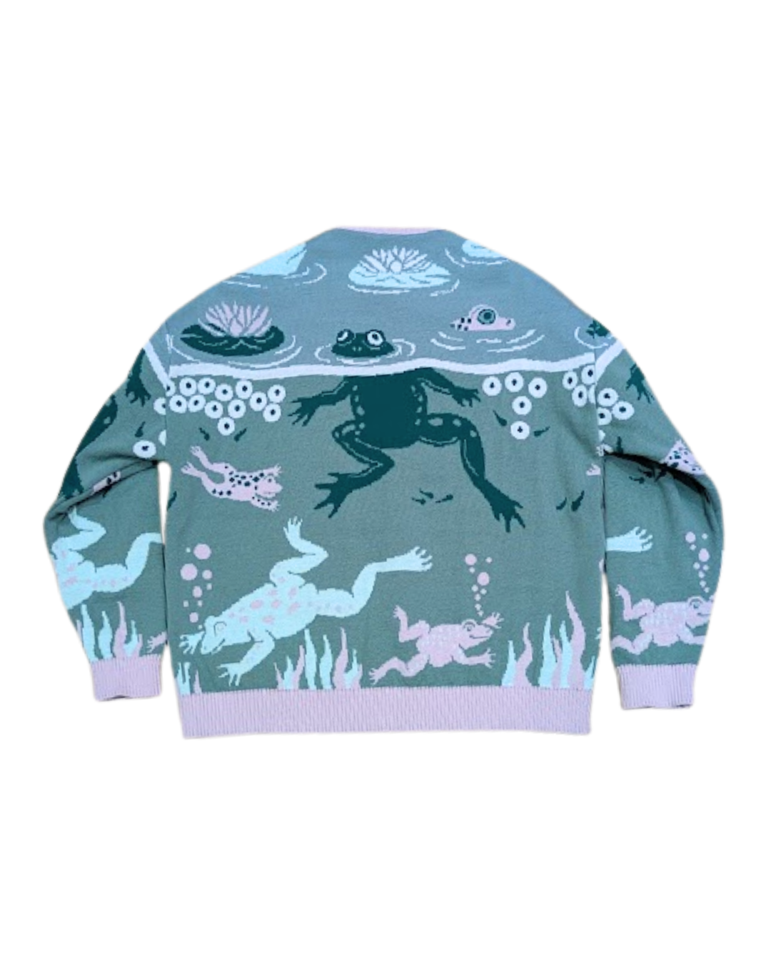 Home of Rainbows - The Froggy Pond Knitted Jumper
