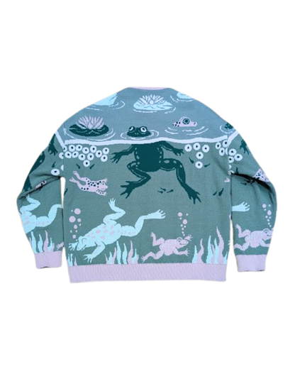 Home of Rainbows - The Froggy Pond Knitted Jumper