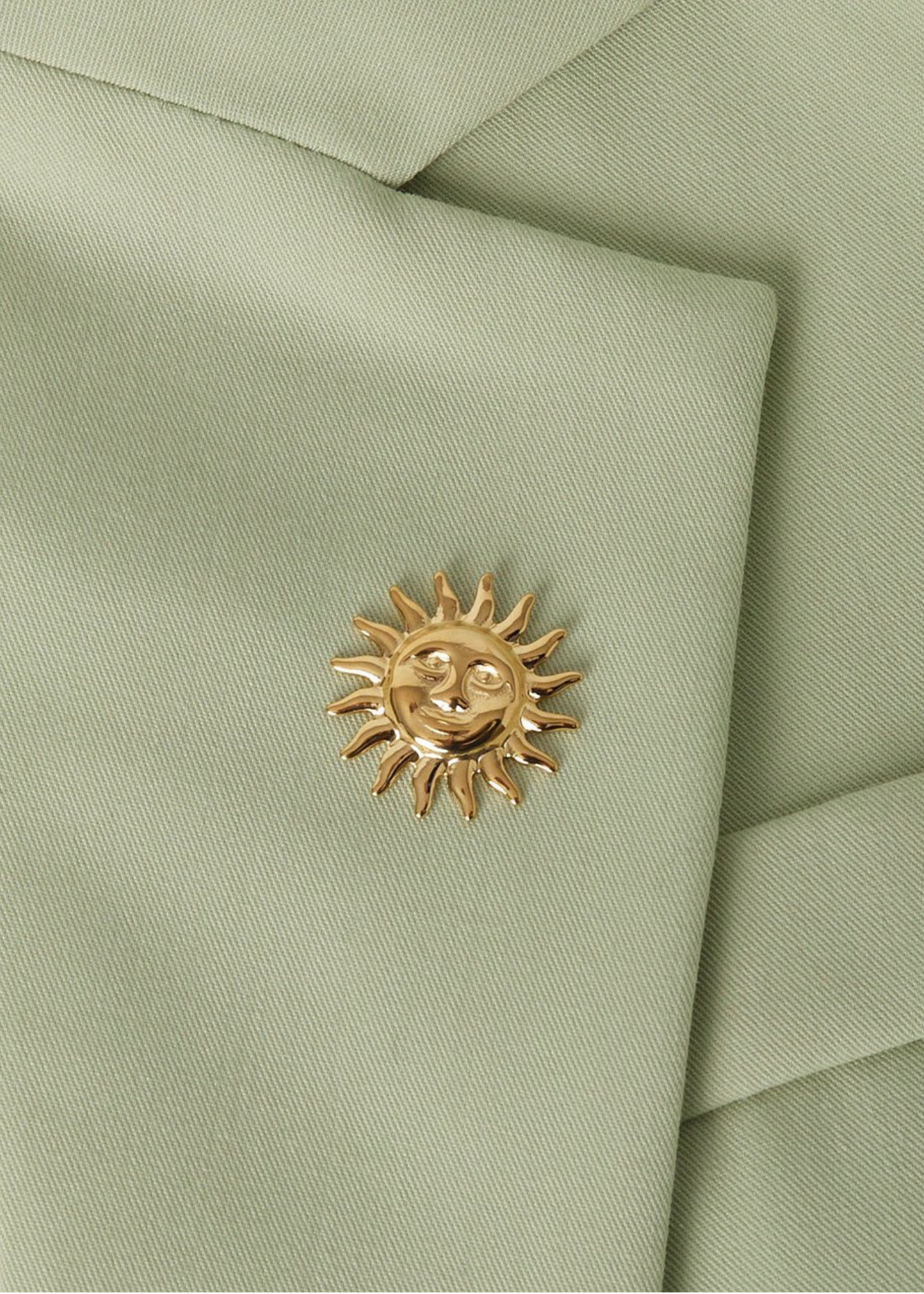 The Edit - Sunshine Brooch in Gold