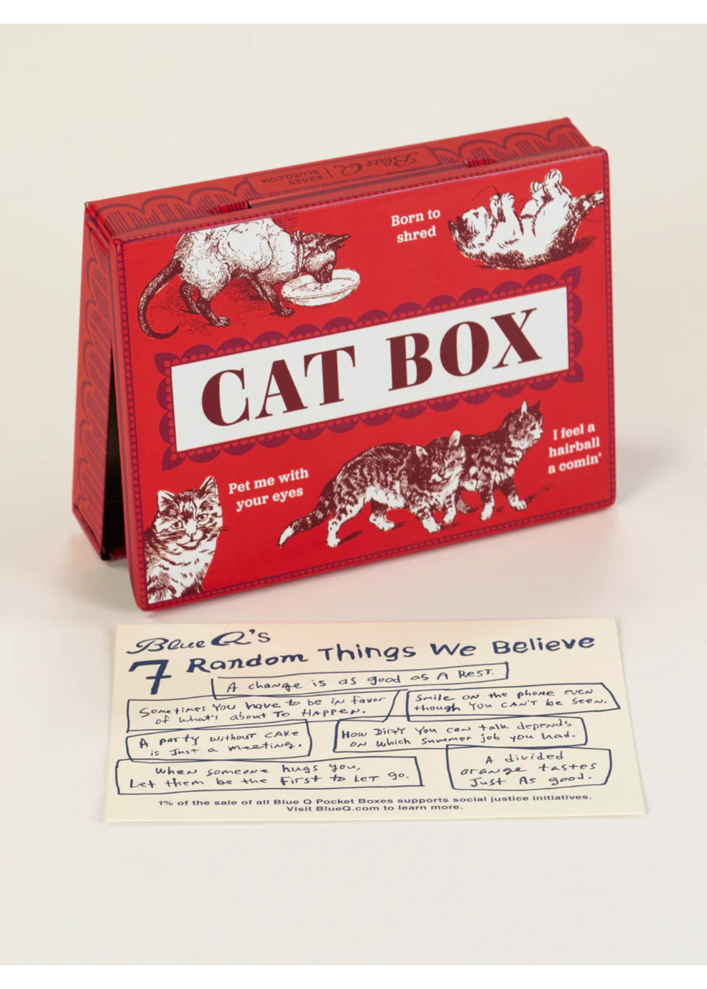 Blue Q - Cat Box Pocket Box