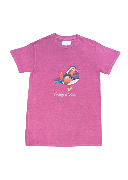 Home of Rainbows - Unisex Fancy as Duck Raspberry Tee