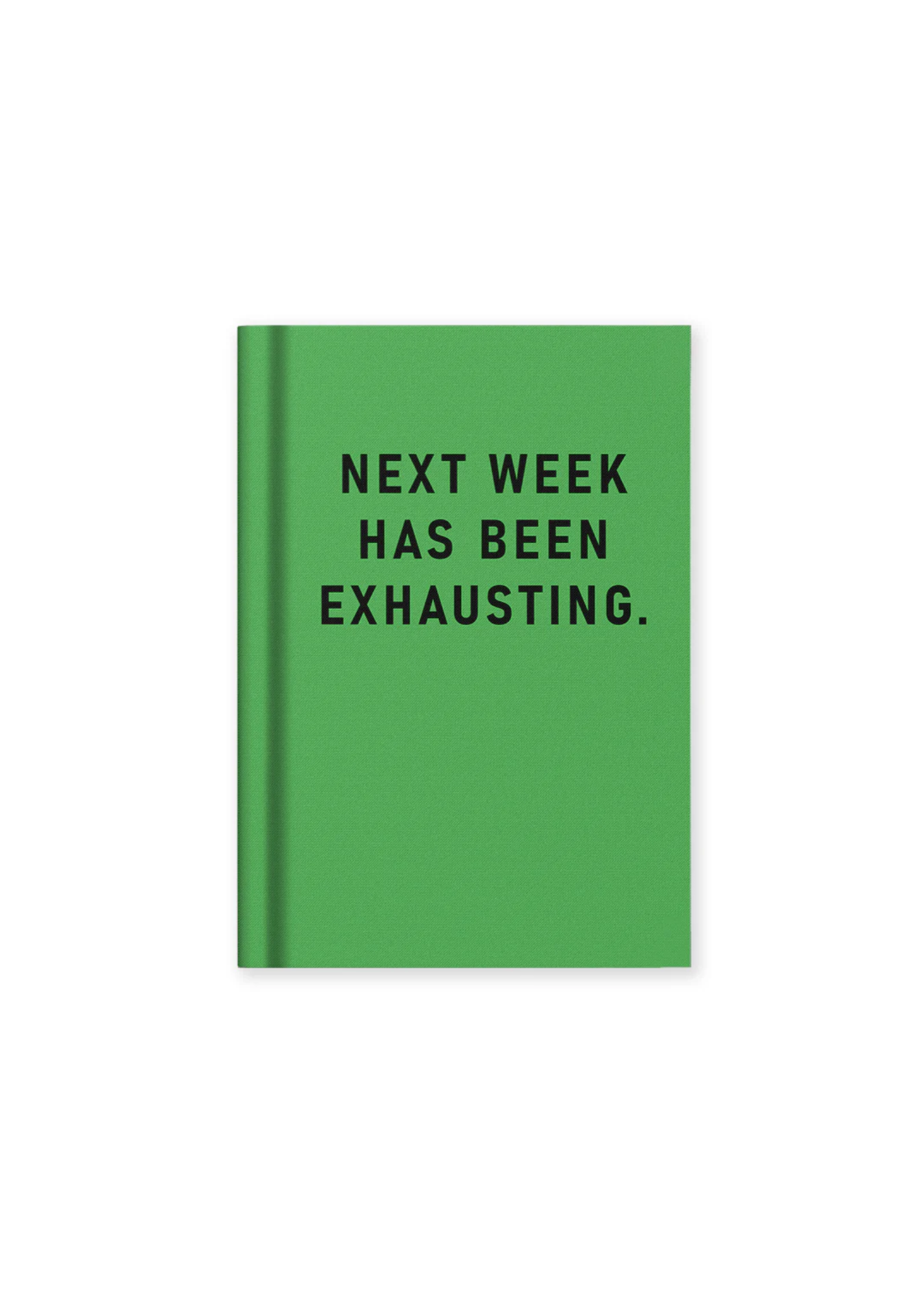 Ohh Deer - ‘Next Week Has Been Exhausting’ Mini A7 Fabric Bound Notebook