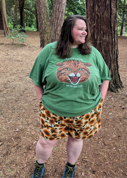 Home of Rainbows - "I'm A Friend To All Cats" Scottish Wildcat Tee