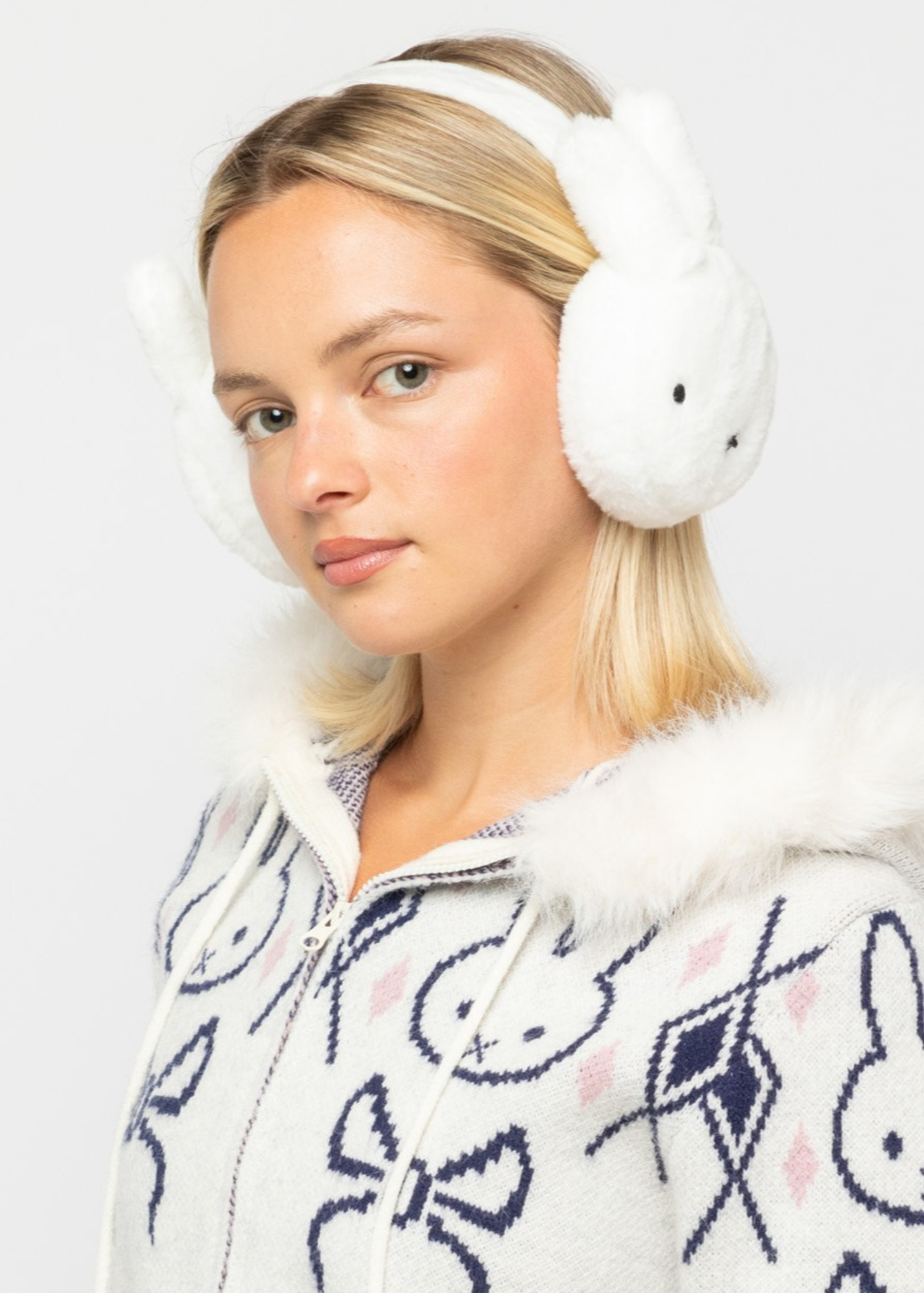 Miffy x Daisy Street - Miffy Plush Ear Muffs