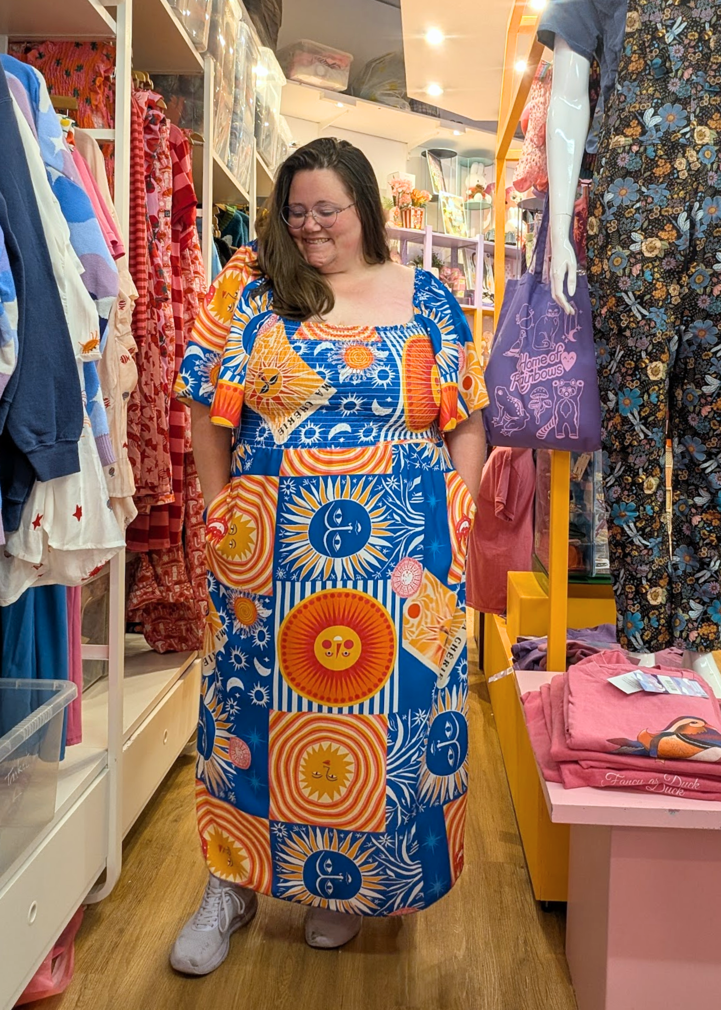 The Edit - The Sunshine Dress with Flutter Sleeves