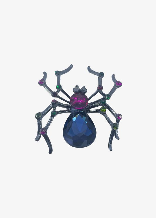 The Edit - Bejeweled Spider Brooch