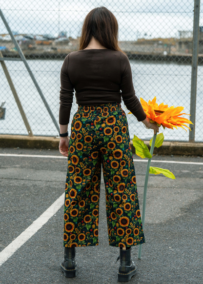 Rebel Romance - Sunflower Wide Leg Charity Trousers