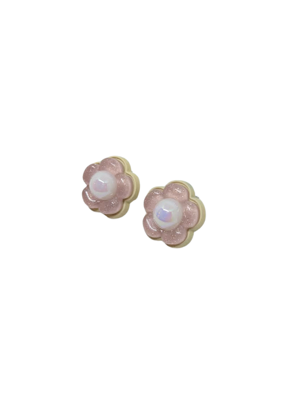 The Edit - Iridescent Flower Earrings