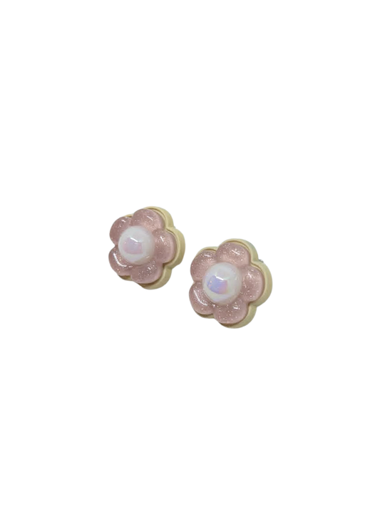 The Edit - Iridescent Flower Earrings