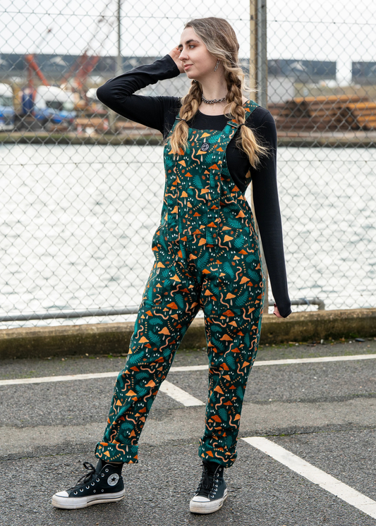 Rebel Romance x Clare Lewis Earthy Eden Stretch Dungarees