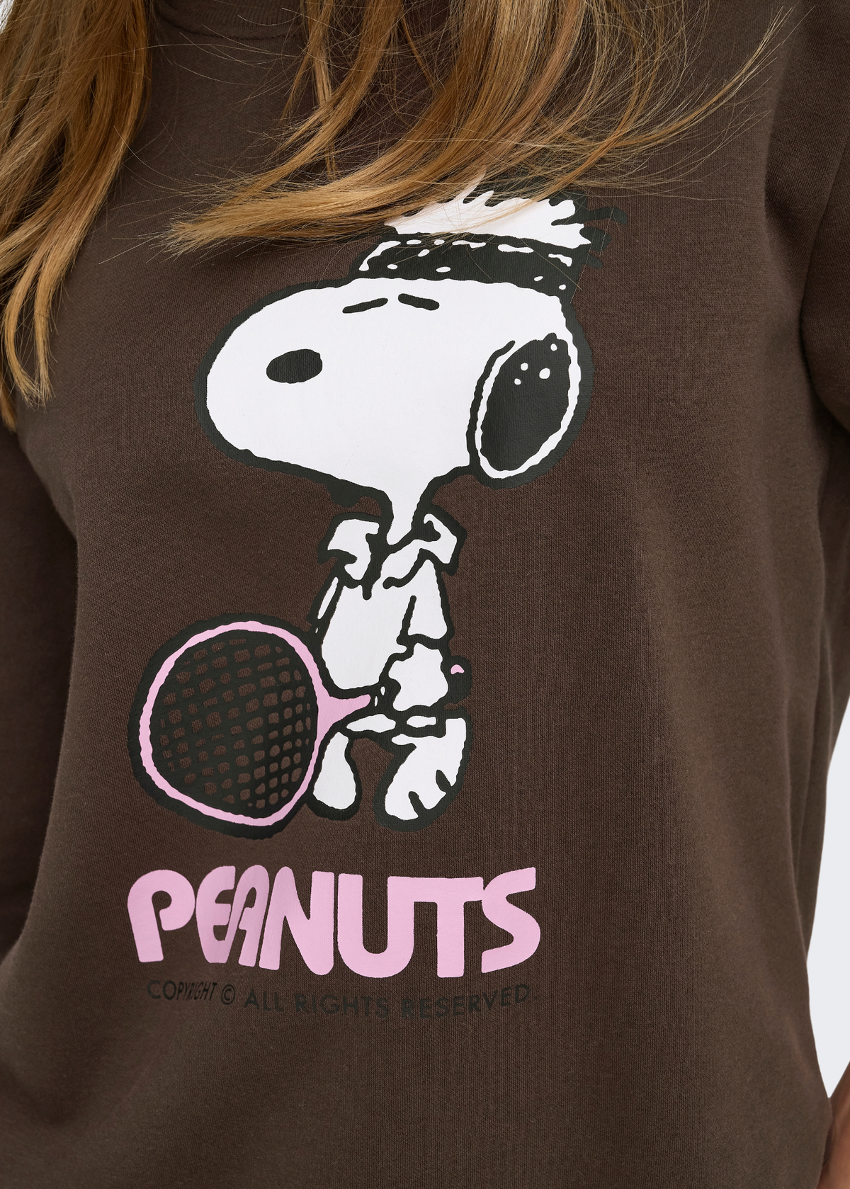 Only - Peanuts Snoopy Tennis Sweater