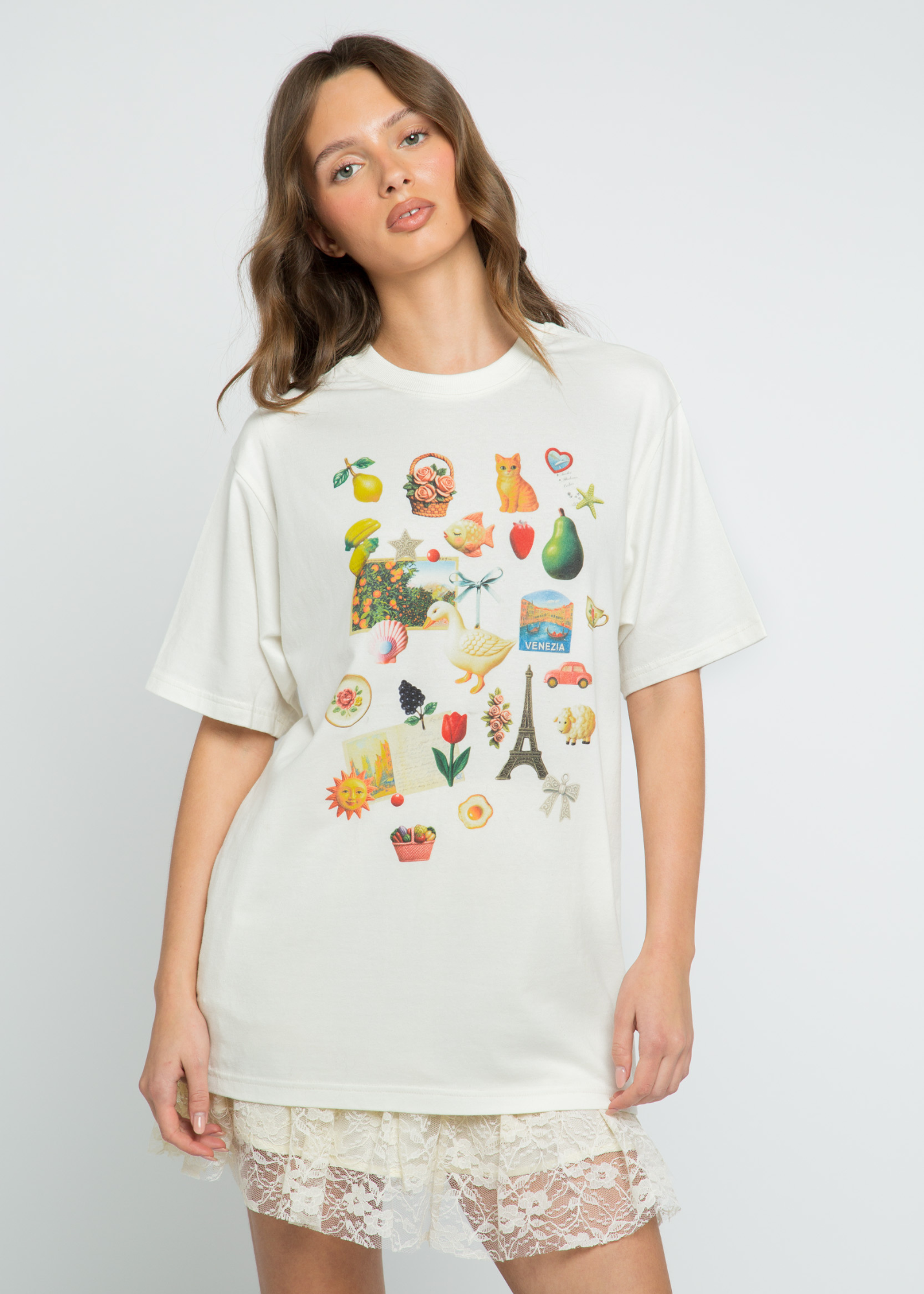 Daisy Street - Oversized Trinkets Tee
