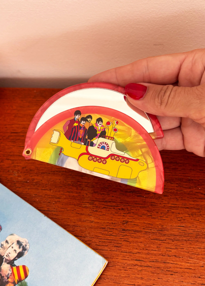 House of Disaster - The Beatles Yellow Submarine Compact Mirror