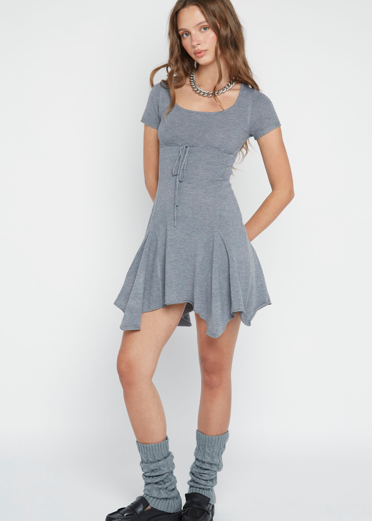 Daisy Street - Odele Knitted Mini Dress