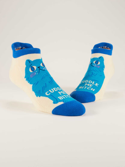 Blue Q - Cuddle Me B*tch Mens Sneaker Socks