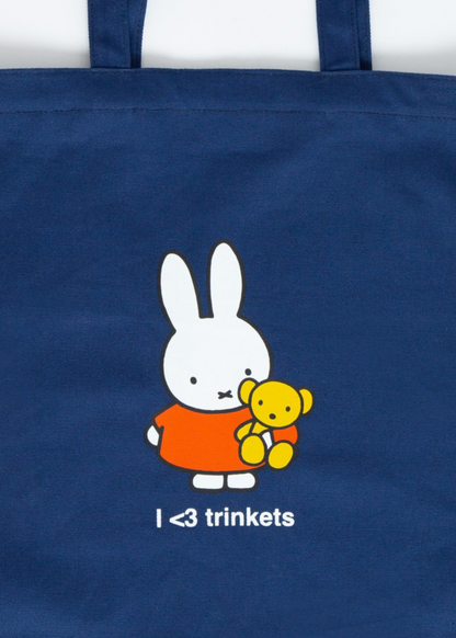 Daisy Street - Navy Blue Miffy Tote Bag