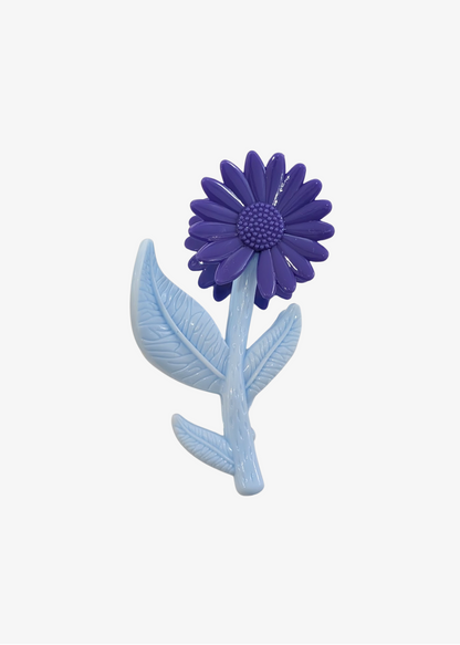 The Edit - Retro Flower Stem Hair Claws
