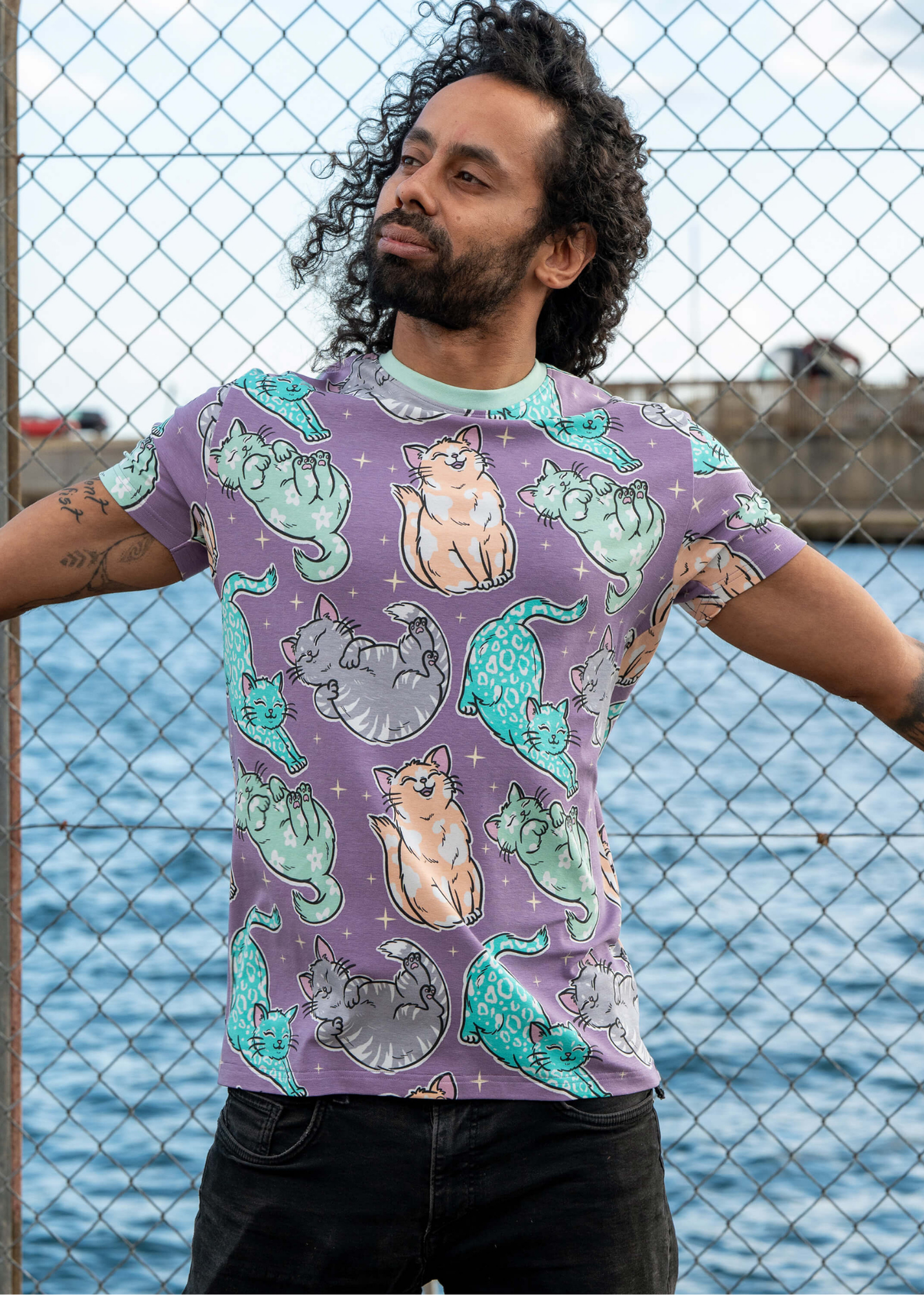 Rebel Romance x Abi Perry - Purrfect Cats T-Shirt