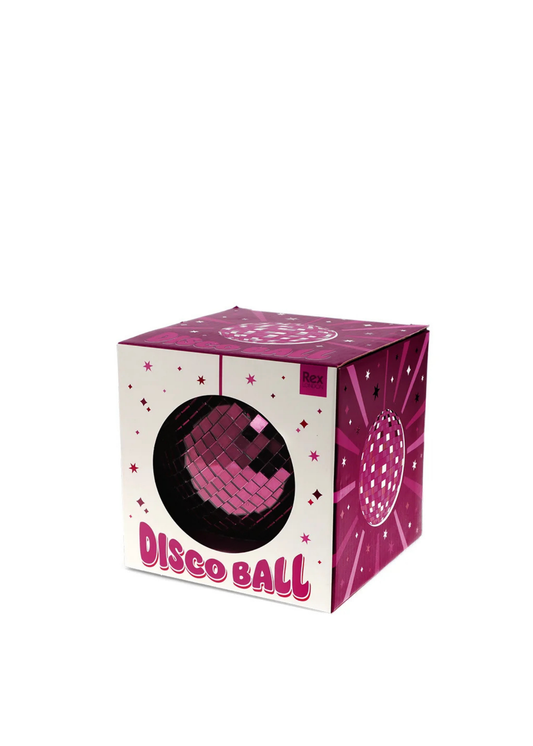 Rex London - Small Hanging Plum Disco Ball