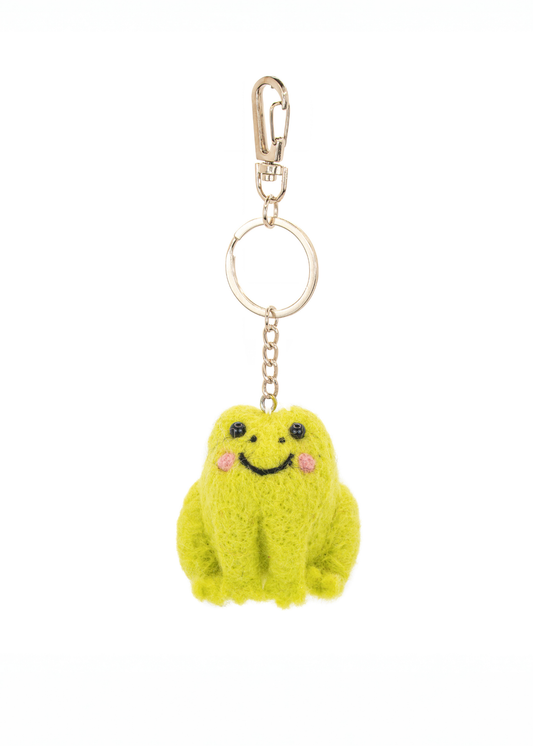 Sass & Belle - Frog Felt Keyring