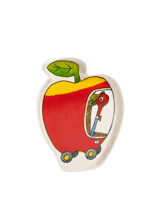 Magpie x Richard Scarry - Lowly Applecar Shaped Trinket Dish