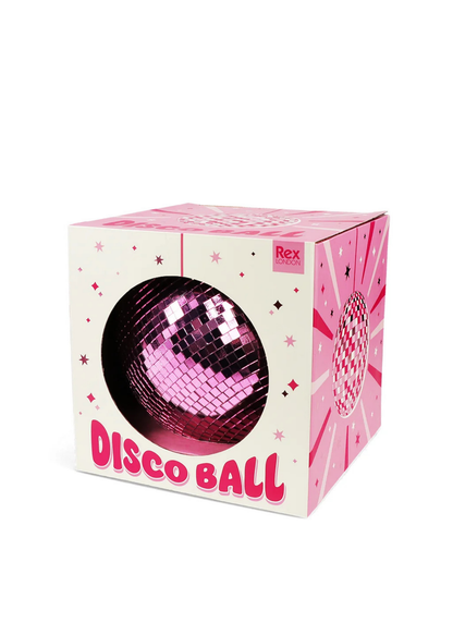 Rex London - Medium Hanging Pink Disco Ball