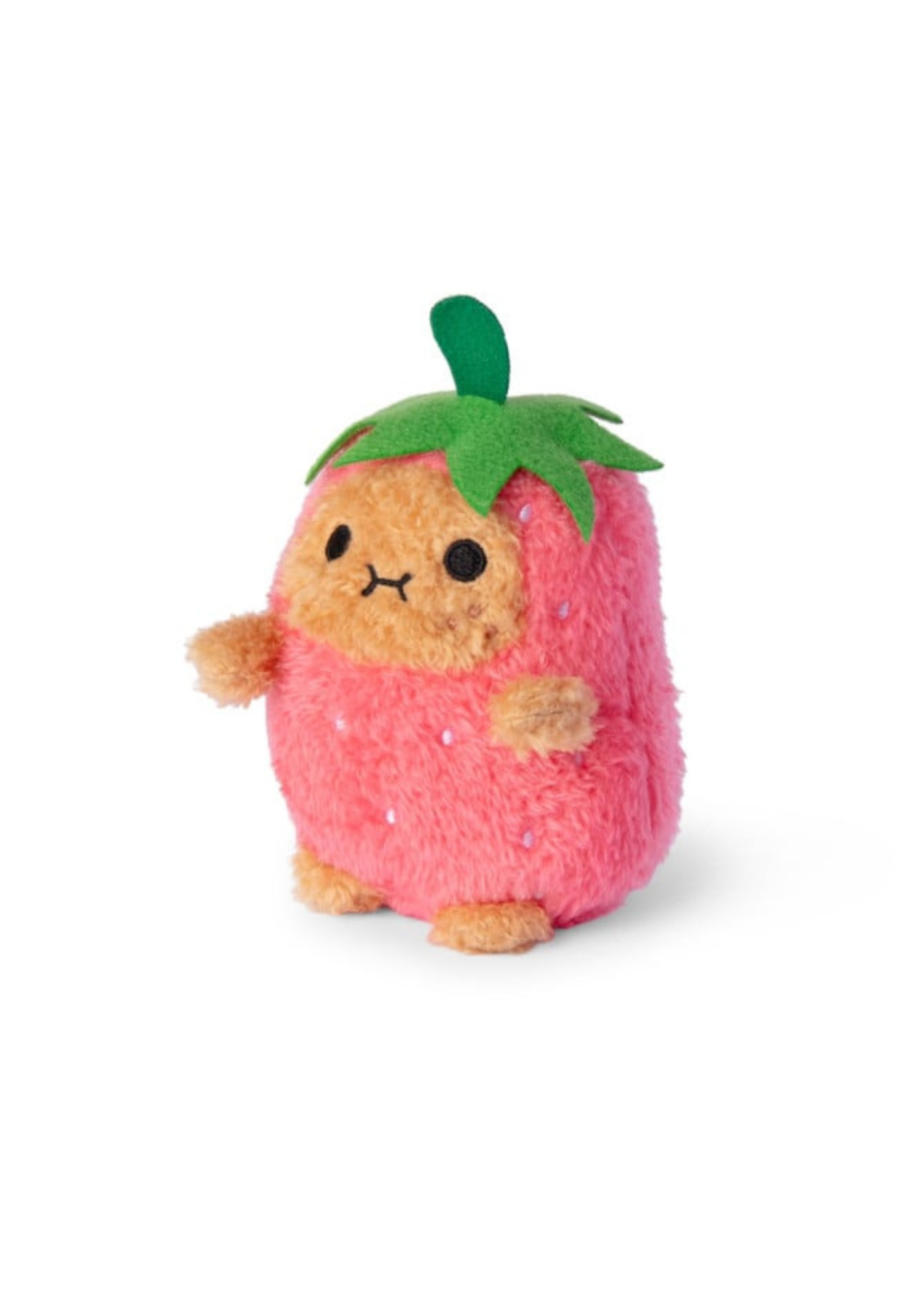 Noodoll - Strawberry Ricespud Mini Sitting Plush Toy