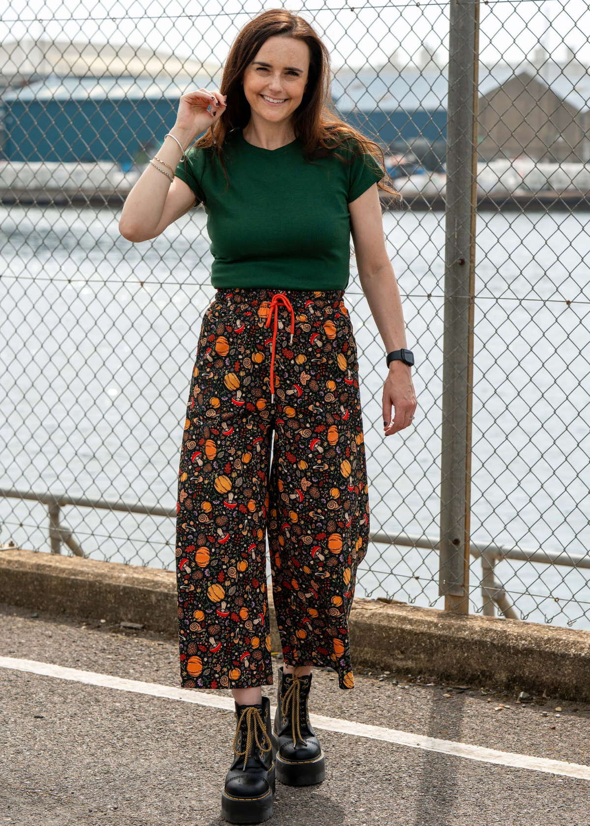 Rebel Romance - Autumn Favourites Wide Leg Cropped Trousers