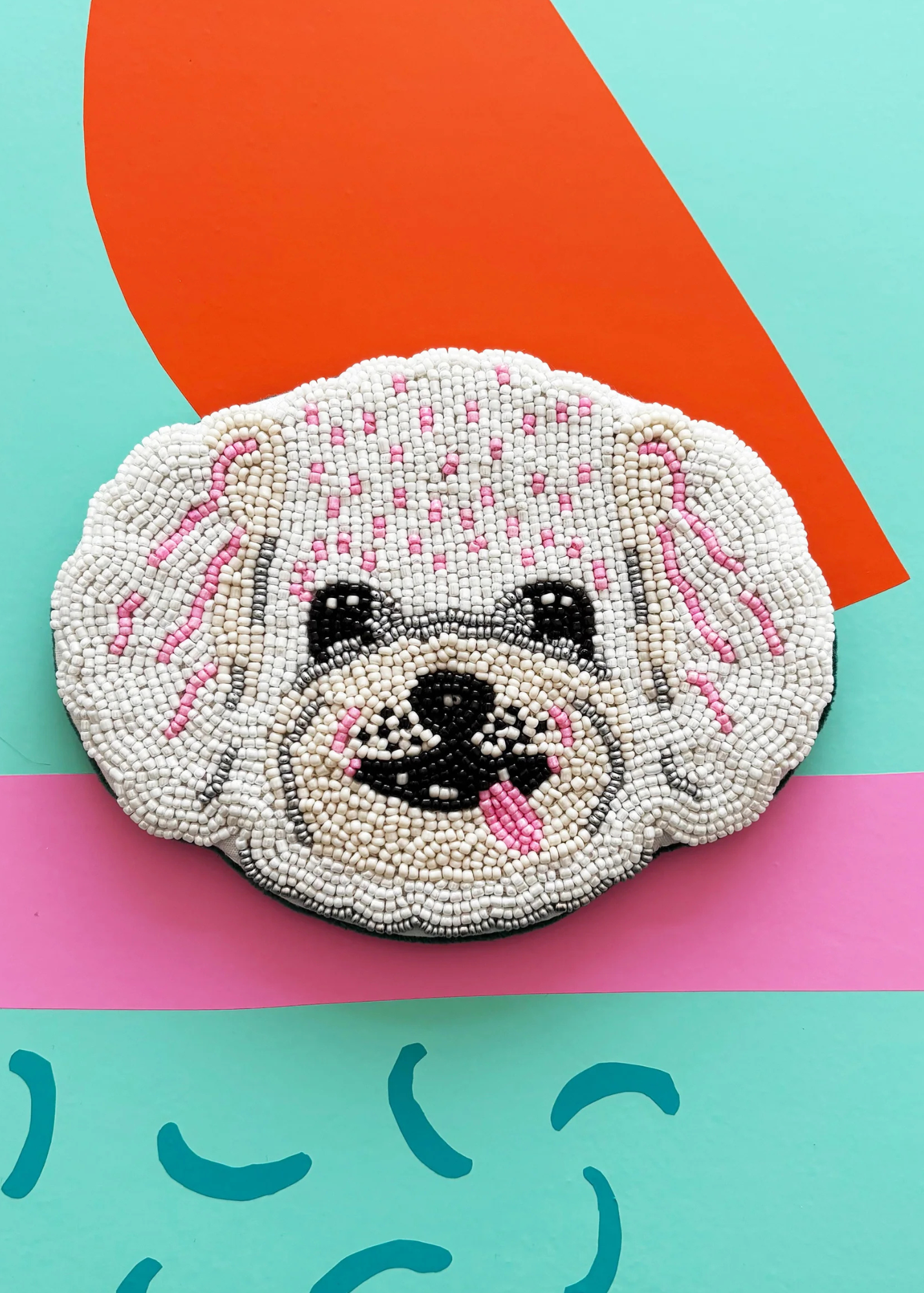 House of Disaster - Dog House Beaded Coin Purse