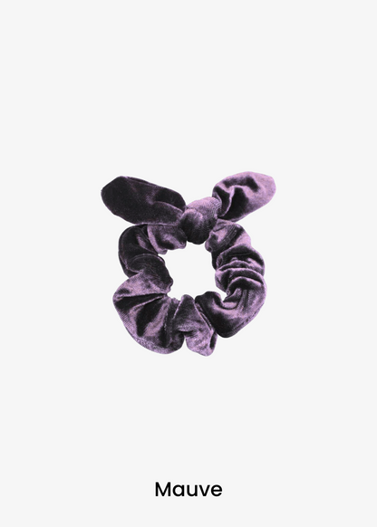 The Edit - Single Velvet Bow Scrunchie