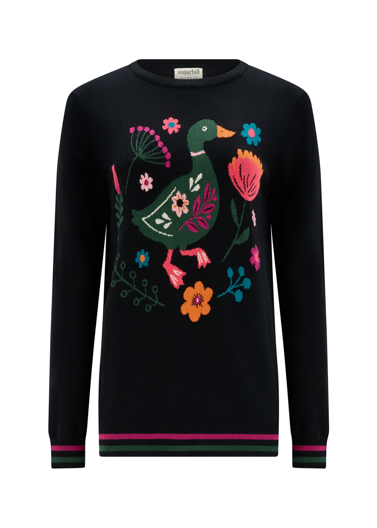 Sugarhill Brighton - Black Folklore Duck Rita Jumper
