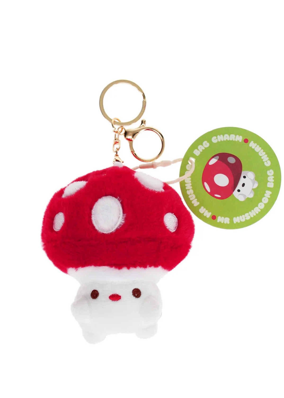 Rex London - Mr Mushroom Plush Bag Charm