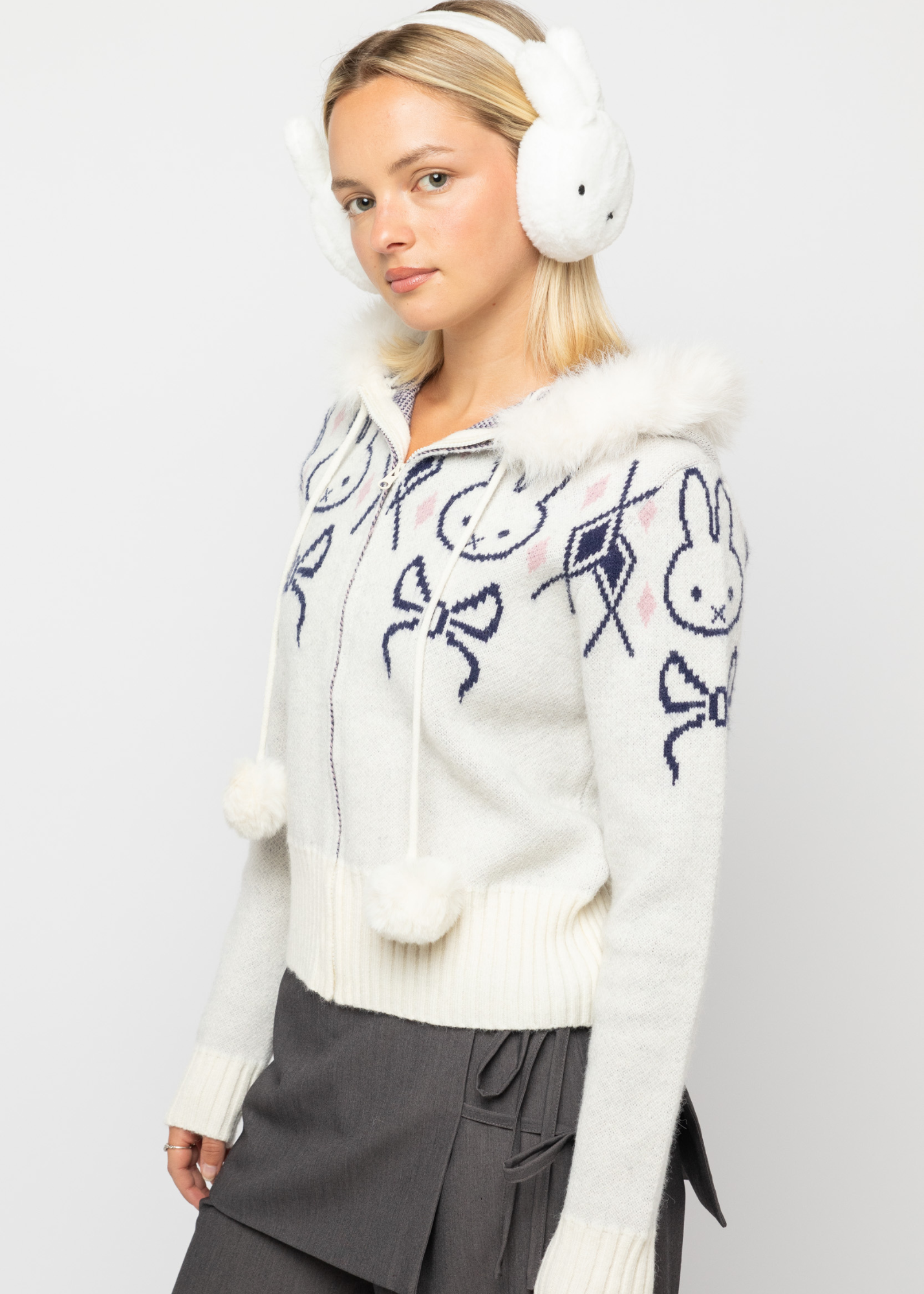 Miffy x Daisy Street - Miffy Plush Ear Muffs
