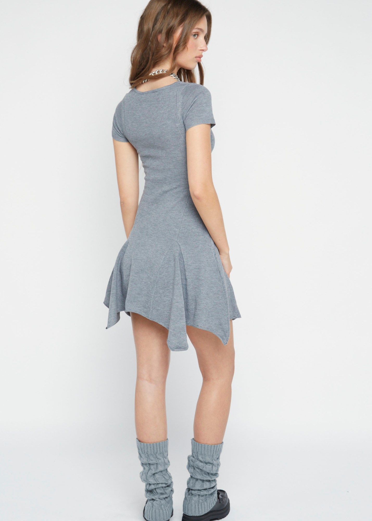 Daisy Street - Odele Knitted Mini Dress