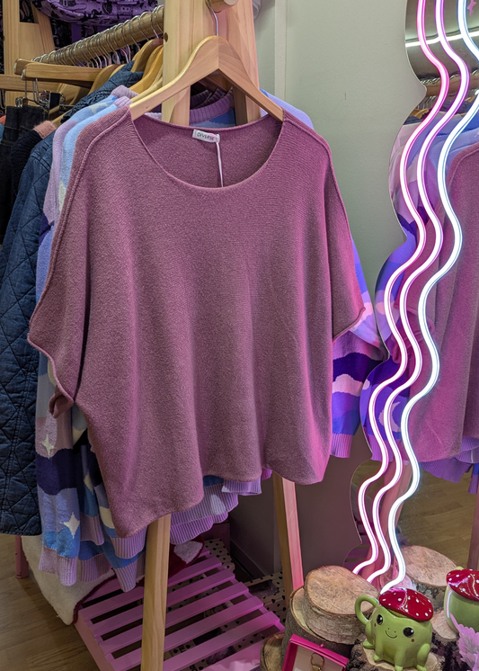 The Edit - Mauve Soft Knit Top