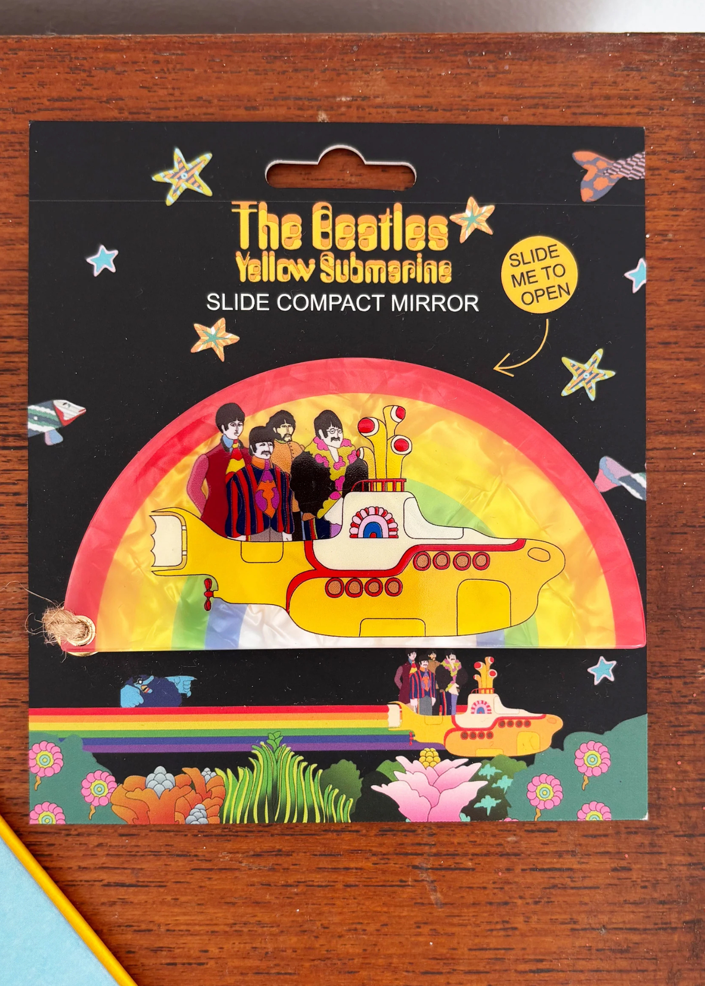 House of Disaster - The Beatles Yellow Submarine Compact Mirror