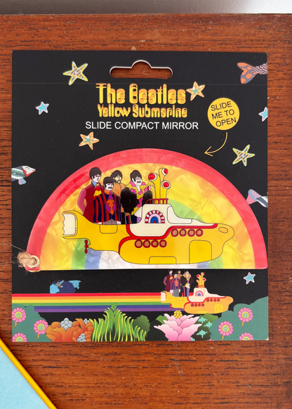 House of Disaster - The Beatles Yellow Submarine Compact Mirror