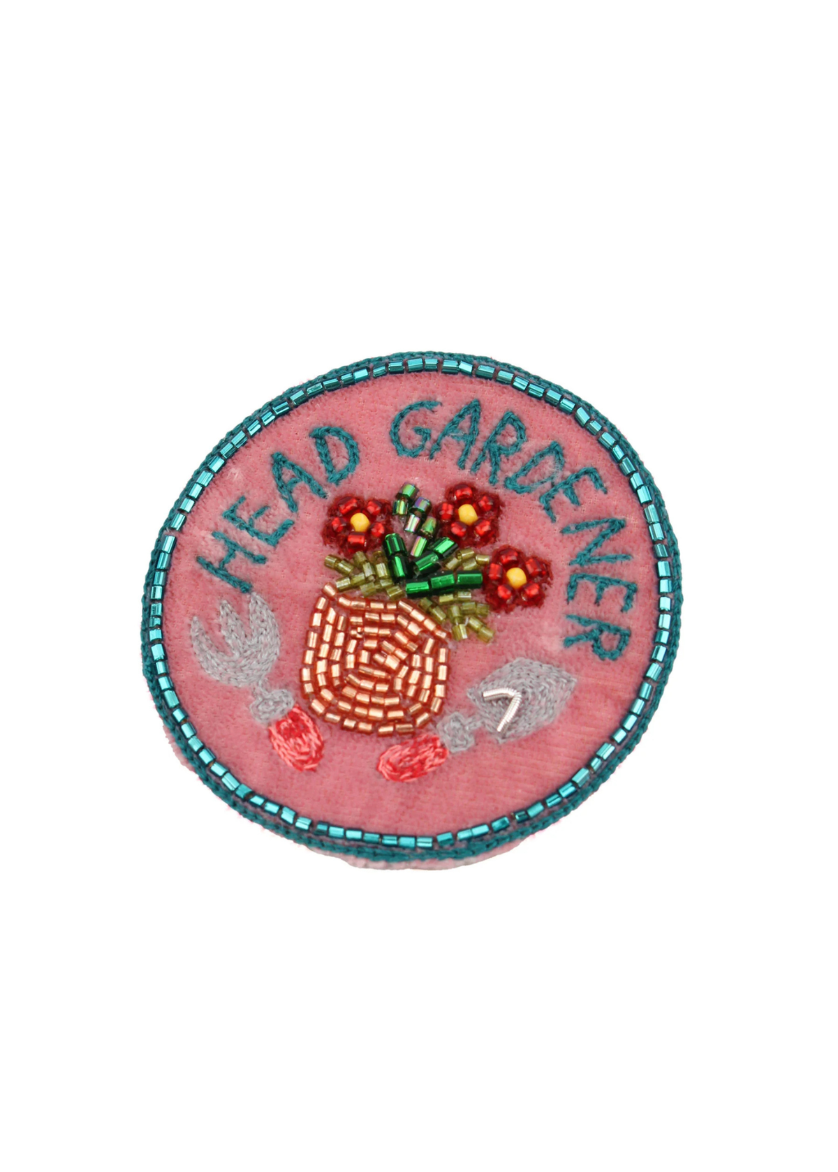My Doris - Head Gardener Pink Brooch