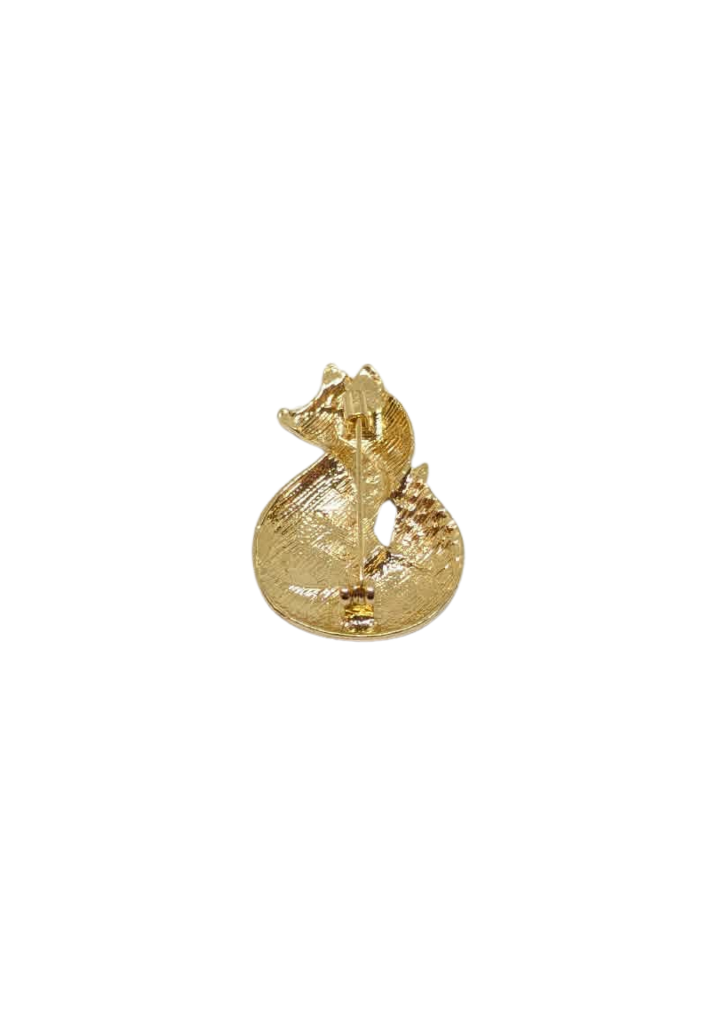 The Edit - Enamel Brown Fox Brooch