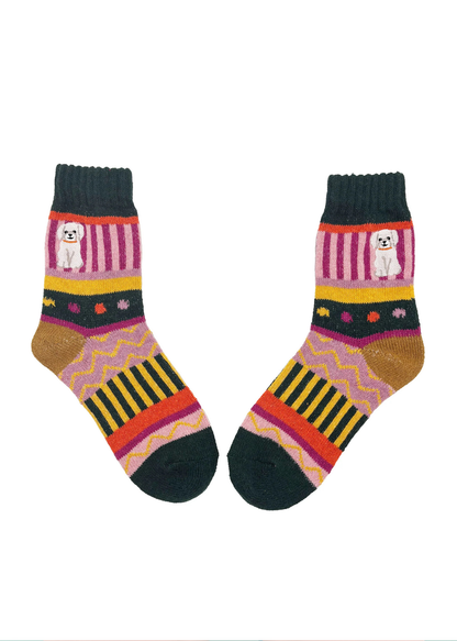 House of Disaster - Dog House Fair Isle Socks