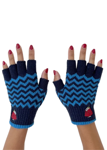 House of Disaster - Peanuts Coat Fingerless Gloves