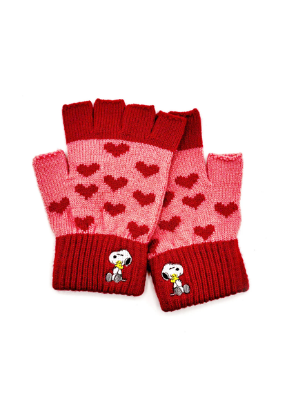 House of Disaster - Peanuts Love Fingerless Gloves