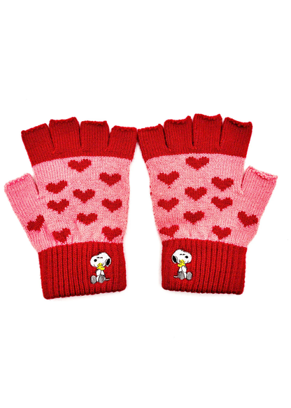 House of Disaster - Peanuts Love Fingerless Gloves