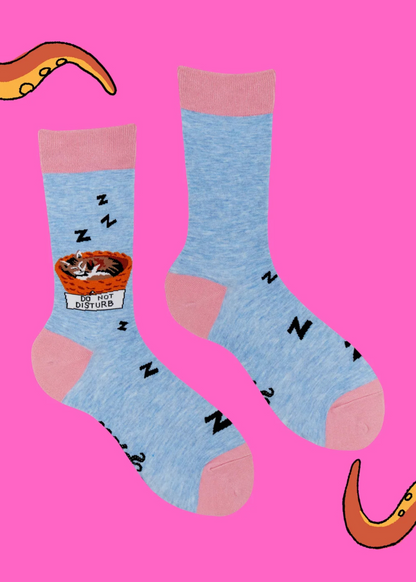 Socktopus - Blue Marl Cat Nap Socks