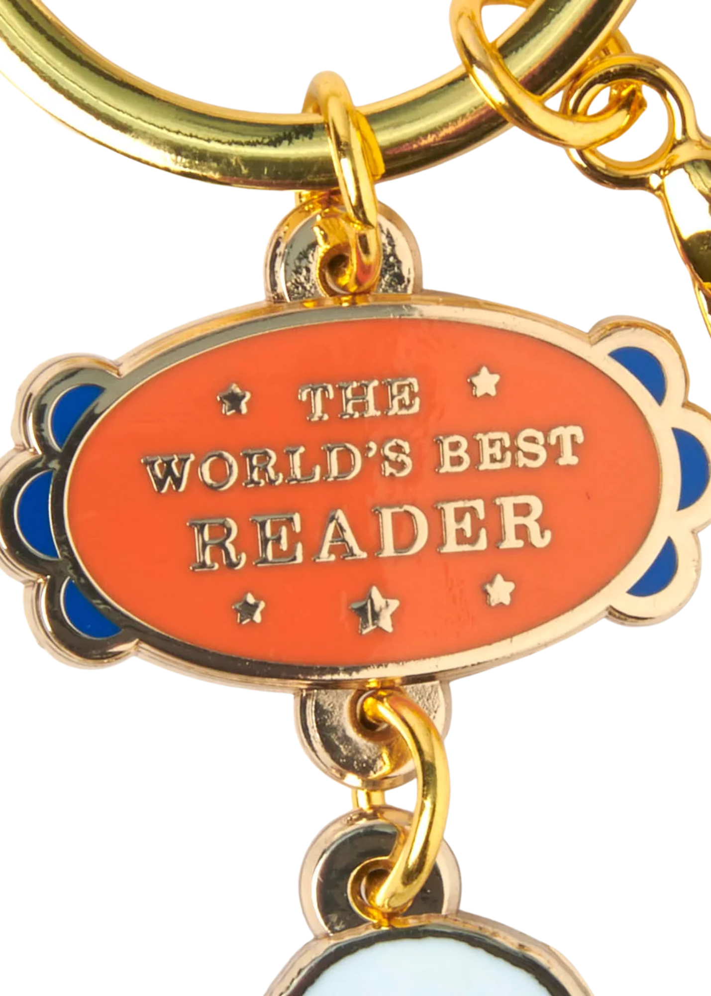 Magpie - Snoopy ‘World’s Best Reader’ Enamel Keyring