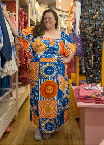 The Edit - The Sunshine Dress with Flutter Sleeves